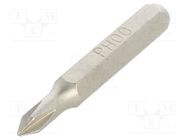 Screwdriver bit; Phillips; PH00; Overall len: 27mm BETA