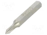 Screwdriver bit; Phillips; PH000; Kind: precision BETA