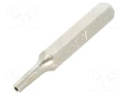 Screwdriver bit; Torx® with protection; T7H; Socket size: 4mm BETA