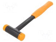 Hammer; assembly,workshop; 300mm; W: 105mm; 30mm; round; plastic BETA