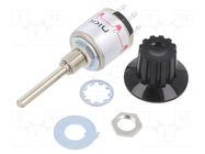 Switch: rotary; Pos: 6; 3A/125VAC; 2A/30VDC; Poles number: 1; MR NKK SWITCHES