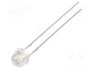 LED; bluish green; 4.8mm; 1560÷2180mcd; 140°; Front: convex OPTOSUPPLY