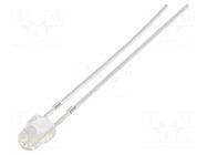 LED; green; 3mm; 100mcd; 100°; Front: convex; 2.9VDC; No.of term: 2 OPTOSUPPLY