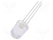 LED; 10mm; red/yellow-green; 30°; Front: convex; 1.8÷2.6/1.8÷2.6V OPTOSUPPLY
