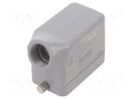 Enclosure for connectors: HDC; Gland: PG16 HARTING