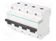 Circuit breaker; 230/400VAC; Inom: 100A; Poles: 4; Charact: C; 10kA SCHNEIDER ELECTRIC