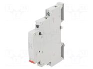 Relays accessories: main contacts; NO x2; 9x58x85mm; E290; 16A ABB