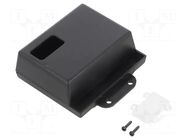Enclosure: multipurpose; X: 53mm; Y: 73mm; Z: 28mm; with fixing lugs MASZCZYK