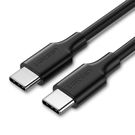 Ugreen US286 USB-C - USB-C PD QC 3A 480Mb/s cable 0.5m - black, Ugreen