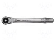 Rattle; 1/4"; 141mm; Teeth: 76 WERA