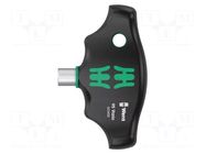Screwdriver handle; Kind of handle: T; Mounting: hexagonal 6mm WERA