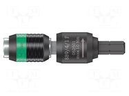 Holder; Overall len: 64mm; Mounting: 1/4",1/4" (C6,3mm) WERA