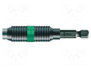Holder; 1/4"; Overall len: 75mm; Socket size-inch: 1/4" WERA