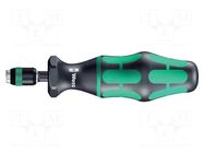 Screwdriver: torque; 133mm; 0.9Nm; Holder: C6,3mm,E6,3mm; 1/4" WERA