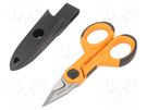 Scissors; for electricians; straight; for cables; 145mm BETA