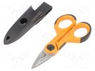 Scissors; for electricians; straight; for cables; 145mm BETA