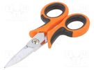 Scissors; for electricians; curved; 145mm BETA