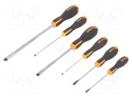 Kit: screwdrivers; slot; EVOX; 6pcs. BETA