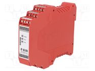 Module: safety relay; CS; 24VAC; 24VDC; for DIN rail mounting PIZZATO ELETTRICA