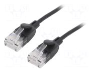 Patch cord; U/UTP; Cat: 6a; RJ45 plug,both sides; OFC; 1.5m; PVC VENTION