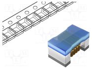 Inductor: wire; SMD; 0603; 270nH; 110mA; 3.4Ω; Q: 30; 960MHz; ±2%; LQW MURATA