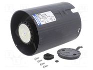 Fan: AC; axial; 100÷240VAC; Ø98.5x130mm; 80m3/h; 35dBA; 2750rpm EBM-PAPST