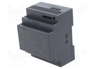 Power supply: switched-mode; for DIN rail; 90W; 24VDC; 3.83A; 89% ESPE