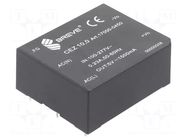 Converter: AC/DC; 10W; Uin: 85÷265VAC,120÷380VDC; Uout: 5VDC; OUT: 1 BREVE TUFVASSONS