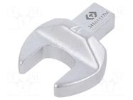 Wrench tip; torque,spanner; 17mm; Mounting: 9x12 KING TONY