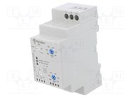 Module: voltage monitoring relay; for DIN rail mounting; SPDT FINDER