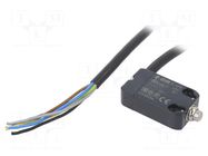 Limit switch; pin plunger Ø8mm; NO + NC; 10A; max.250VAC; cables PIZZATO ELETTRICA