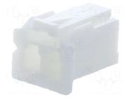 Connector: wire-wire/PCB; plug; female; PIN: 2; XA; 3A; 250V; 2.5mm JST