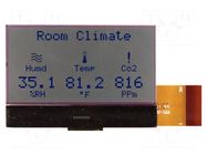 Display: LCD; graphical; 128x64; COG,STN Positive; grey; PIN: 30 NEWHAVEN DISPLAY INTERNATIONAL