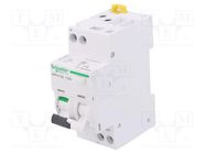 RCBO breaker; Inom: 40A; Ires: 30mA; Max surge current: 250A; IP20 SCHNEIDER ELECTRIC