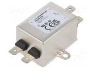 Filter: anti-interference; single-phase; 250VAC; Cx: 15nF; screw SCHAFFNER / TE Connectivity