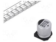 Capacitor: electrolytic; SMD; 220uF; 63VDC; Ø12.5x13.5mm; 5000h KYOCERA AVX