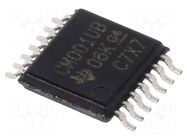 IC: digital; NOR; Ch: 4; IN: 2; CMOS; SMD; TSSOP14; 3÷18VDC; -55÷125°C TEXAS INSTRUMENTS