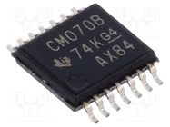 IC: digital; XOR; Ch: 4; IN: 2; CMOS; SMD; TSSOP14; 3÷18VDC; -55÷125°C TEXAS INSTRUMENTS