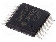 IC: digital; AND; Ch: 3; IN: 3; CMOS; SMD; TSSOP14; 3÷18VDC; -55÷125°C TEXAS INSTRUMENTS