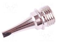 Tip; chisel; 2.4mm; for  soldering iron ARIES