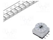 Encoding switch; DEC/BCD; Pos: 10; SMD; Rcont max: 80mΩ; P65 PTR HARTMANN