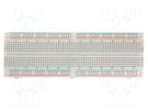 Board: universal; prototyping,solderless; W: 56.5mm; L: 170mm; 30V VELLEMAN