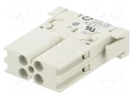 Connector: HDC; module; female; EPIC® MC; PIN: 4; 14A; 400V LAPP