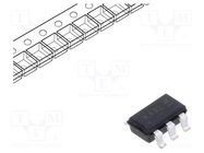 Transistor: P-MOSFET; unipolar; 30V; 5.9A; 2.5W; TSOP6 ALPHA & OMEGA SEMICONDUCTOR