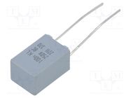 Capacitor: polypropylene; 100nF; THT; ±10%; 5mm; 250VDC; 160VAC VISHAY