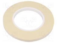 Tape: electrical insulating; W: 9mm; L: 50m; Thk: 0.21mm; white; 10% H-OLD