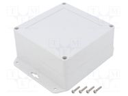 Enclosure: multipurpose; X: 120mm; Y: 120mm; Z: 60mm; ZP; ABS; gasket KRADEX