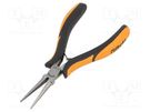 Pliers; half-rounded nose; 140mm BETA