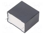 Capacitor: polypropylene; DC-Link; 6uF; Uoper: 800VDC; 10.5A; THT KEMET