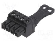 Pluggable terminal block; 3.81mm; ways: 4; straight; plug; female PHOENIX CONTACT